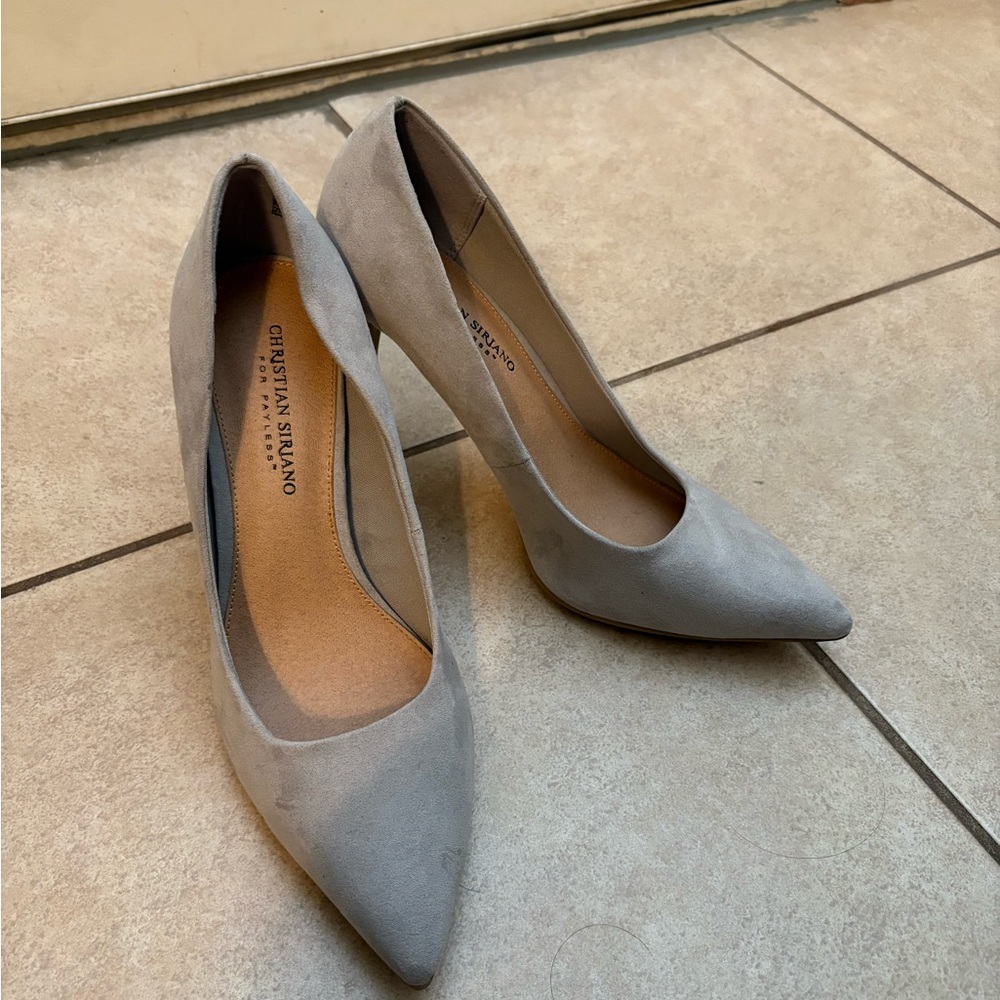 Gray Christian Siriano Women's Pumps